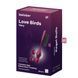Смарт-вагінальні кульки з вібрацією Satisfyer Love Birds Vary Connect App, змінювана маса, пульт ДК