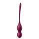 Смарт-вагінальні кульки з вібрацією Satisfyer Love Birds Vary Connect App, змінювана маса, пульт ДК