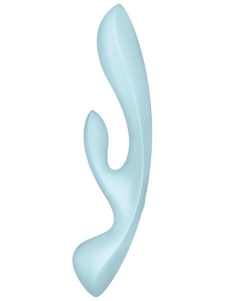 Вібратор-кролик Satisfyer Triple Oh Blue