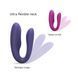 Вібратор для пар із пультом ДК Love To Love MATCH UP - MIDNIGHT INDIGO