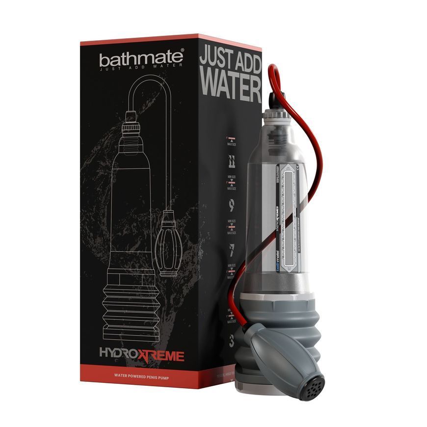 Гідропомпа Bathmate HydroXtreme 9 (X40), для члена довжиною від 18 до 23 см, діаметр до 5,5 см