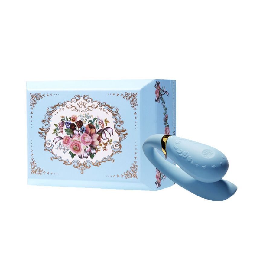 Смартвібратор для пар Zalo &mdash; Fanfan Royal Blue