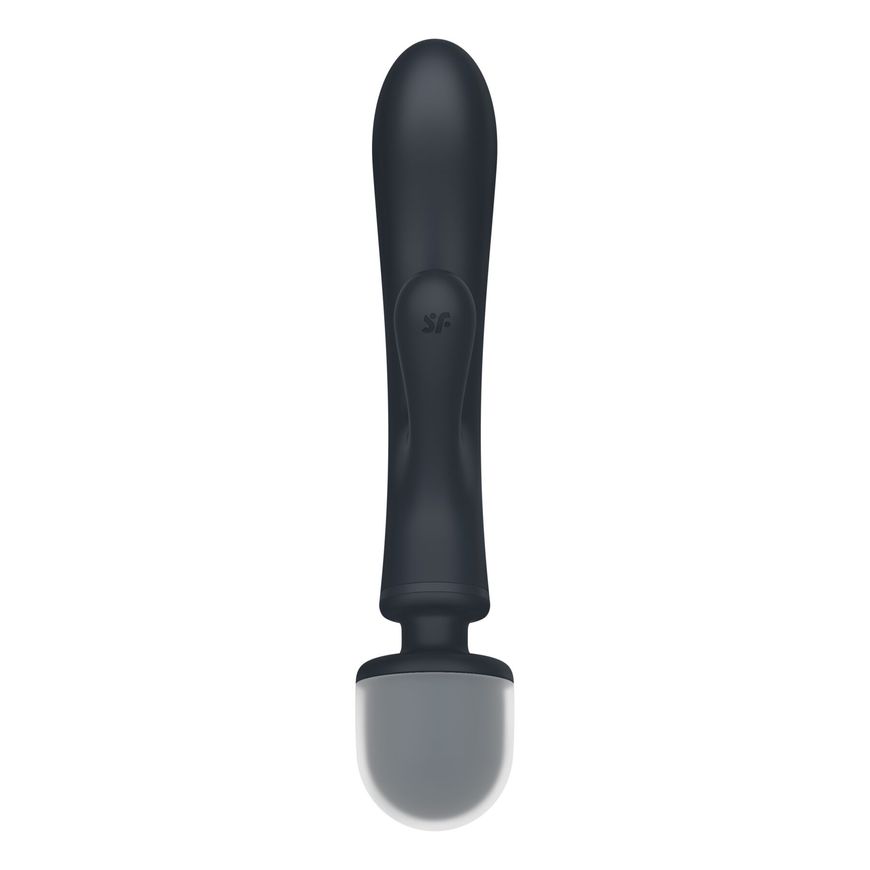 Вібратор-кролик з вібромасажером Satisfyer Triple Lover Grey, 3 мотори