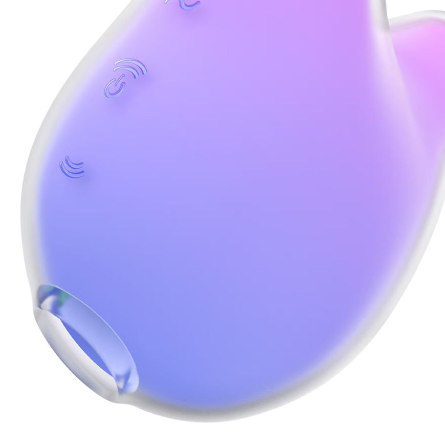 Вакуумний кліторальний стимулятор Satisfyer Mermaid Vibes Violet/Pink, 2 мотори