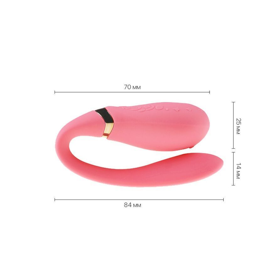 Смартвібратор для пар Zalo &mdash; Fanfan Rouge Pink