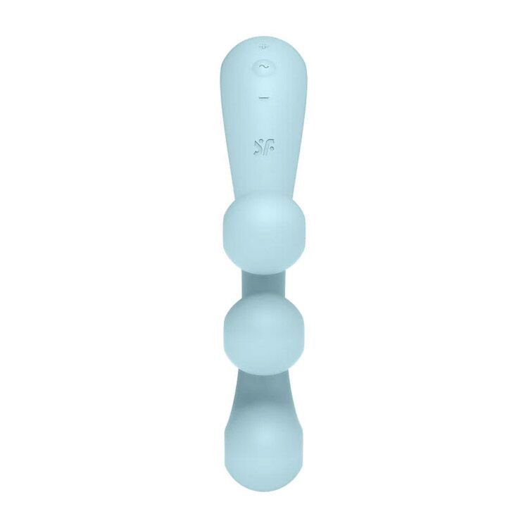 Універсальний вібратор Satisfyer Tri Ball 2, 3 мотори, гнеться