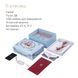 Смартвібратор для пар Zalo Fanfan set Royal Blue, пульт ДК
