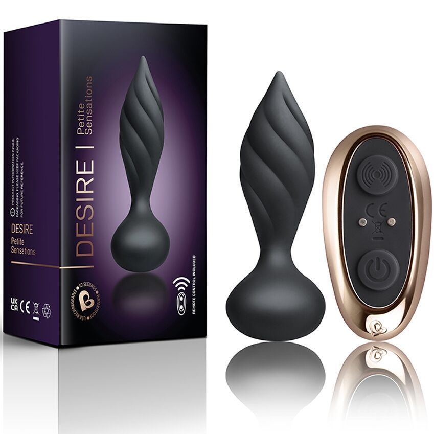 Анальна вібропробка Rocks Off Petite Sensations &ndash; Desire Black