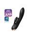 Смарт вібратор кролик із подвійним відростком Satisfyer Double Flex Black