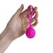 Вагінальні кульки Adrien Lastic Geisha Lastic Balls Mía Magenta (L), діаметр 4 см, вага 42 гр