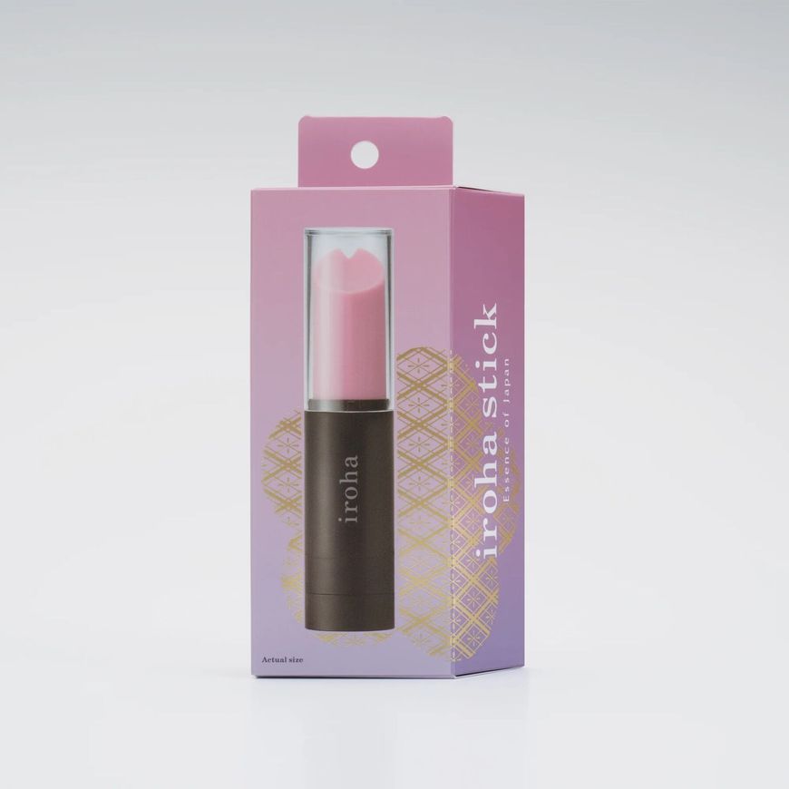 Вібратор-помада IROHA STICK Black