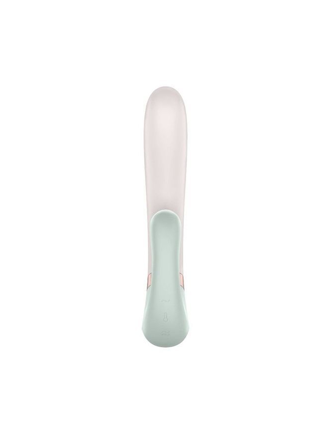 Смарт вібратор кролик із підігрівом Satisfyer Heat Wave Mint