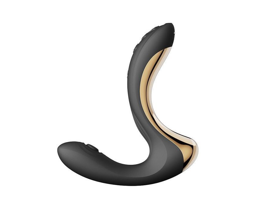 Вібратор-пульсатор з вакуумною насадкою Zalo &ndash; Talis G-Spot PulseWave Vibrator Obsidian Black