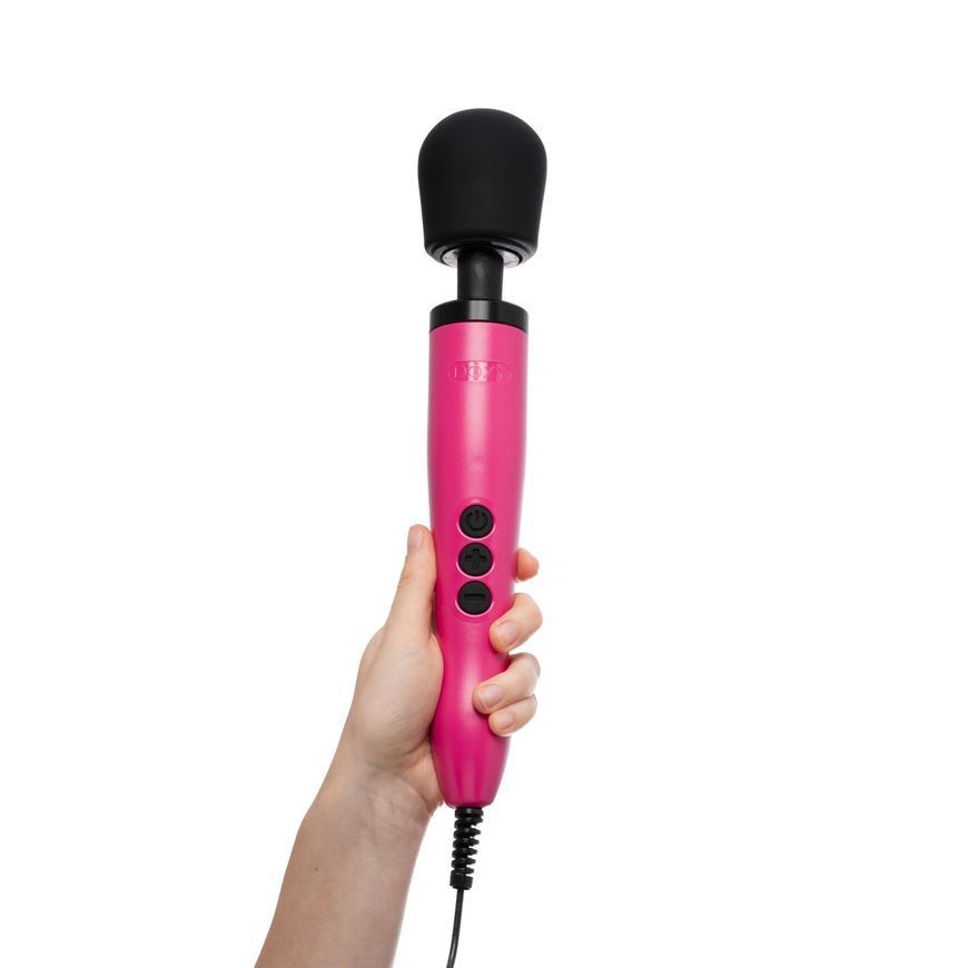 Вібромасажер DOXY Original Pink, дуже потужний, живлення 220В