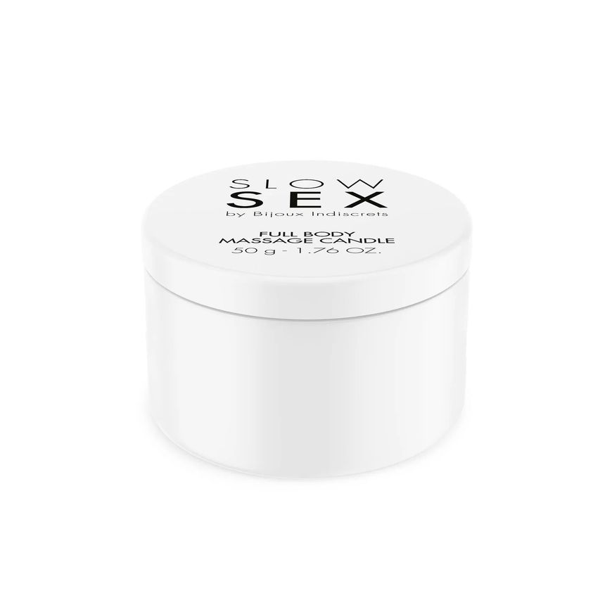 Масажна свічка Bijoux Indiscrets SLOW SEX Massage Candle (50 г)