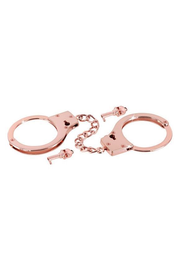 Наручники Fetish Tentation Premium Chick wrist cuffs in rose-gold metal