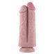 Подвійний дилдо для секс-машин Hismith 8.5&Prime; Two Cocks One Hole Silicone Dildo