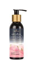 Смазка водно-силиконовая Sensuva Hybrid Cotton Candy (125 мл) без сахара, можно для оральных ласк