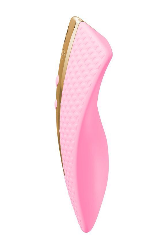 Кліторальний вібратор Shunga Obi Light Pink, Рожевий