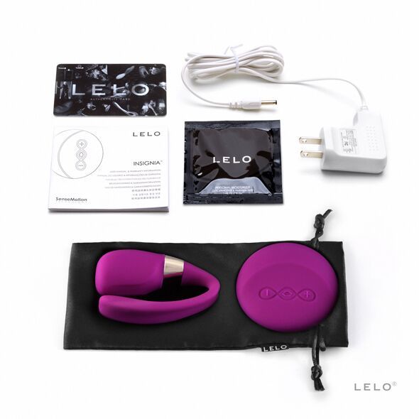 Вібратор для пар LELO Tiani 3 Deep Rose, 2 мотори, пульт ДК