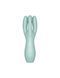 Кліторальний вібратор Satisfyer Threesome 3 Mint з трьома пальчиками