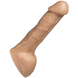 Фалоімітатор Doc Johnson - 7 Inch Perfect Erect Cock, діаметр 3,8см, велика голівка, Vac-U-Lock