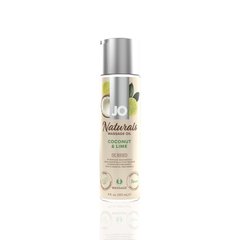 Масажна олія System JO - Naturals Massage Oil - Coconut & Lime (120 мл)