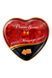 Масажна свічка серце Plaisirs Secrets Caramel (35 мл)