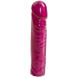 Фалоімітатор Doc Johnson Radiant Gems 8 Inch Fuchsia, діаметр 4,3 см, антибактеріальний ПВХ