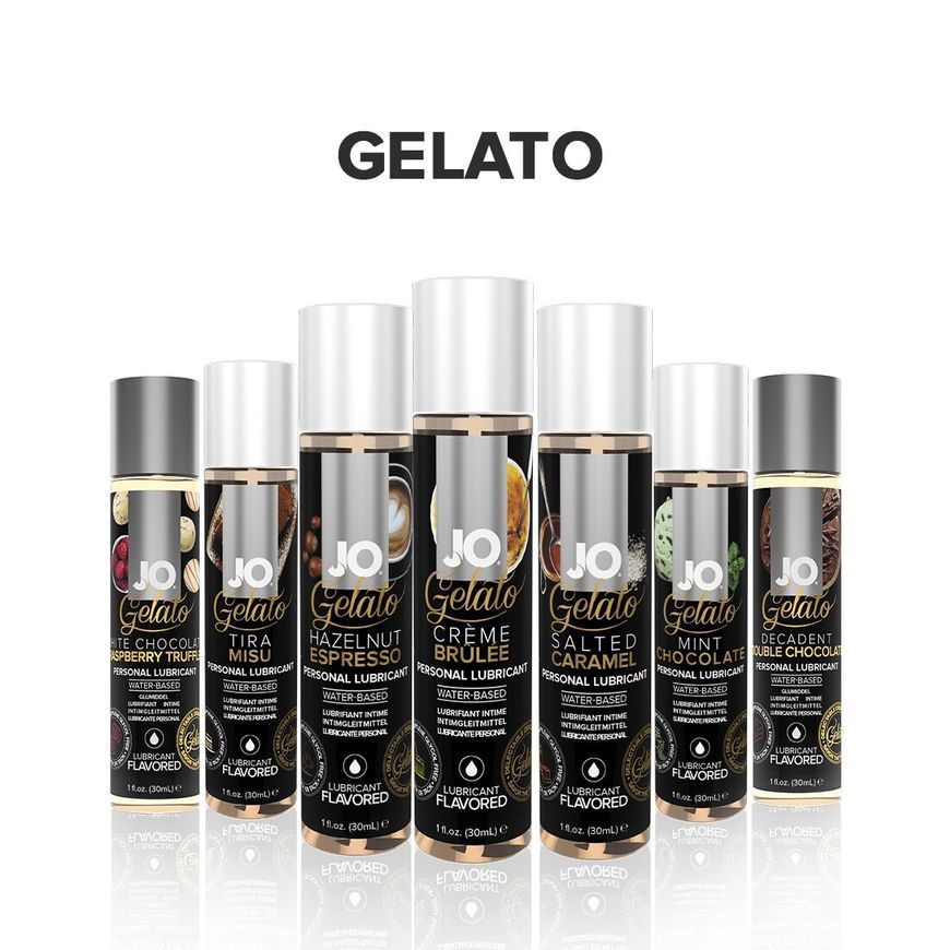 Змазка на водній основі System JO GELATO Tiramisu (30 мл) без цукру, парабенів та пропіленгліколю