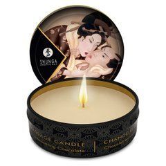 Масажна свічка Shunga Mini Massage Candle &ndash; Intoxicating Chocolate (30 мл) з афродизіаками