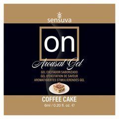 Пробник возбуждающего геля Sensuva - ON for Her Arousal Gel Coffee Cake (4 мл)