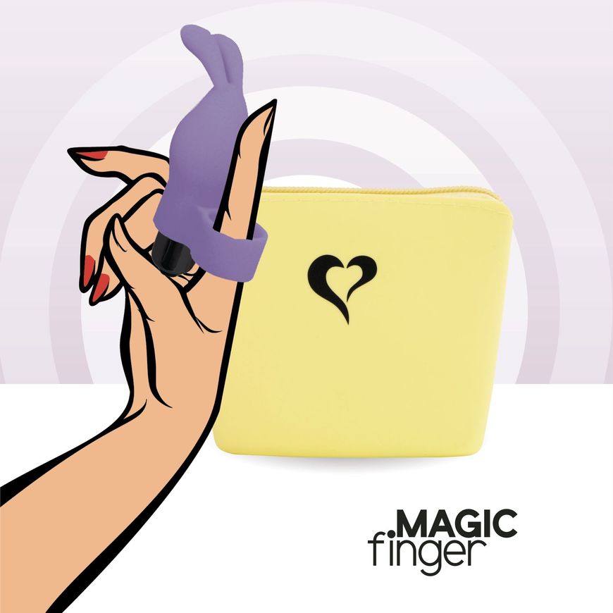 Вібратор на палець FeelzToys Magic Finger Vibrator Purple