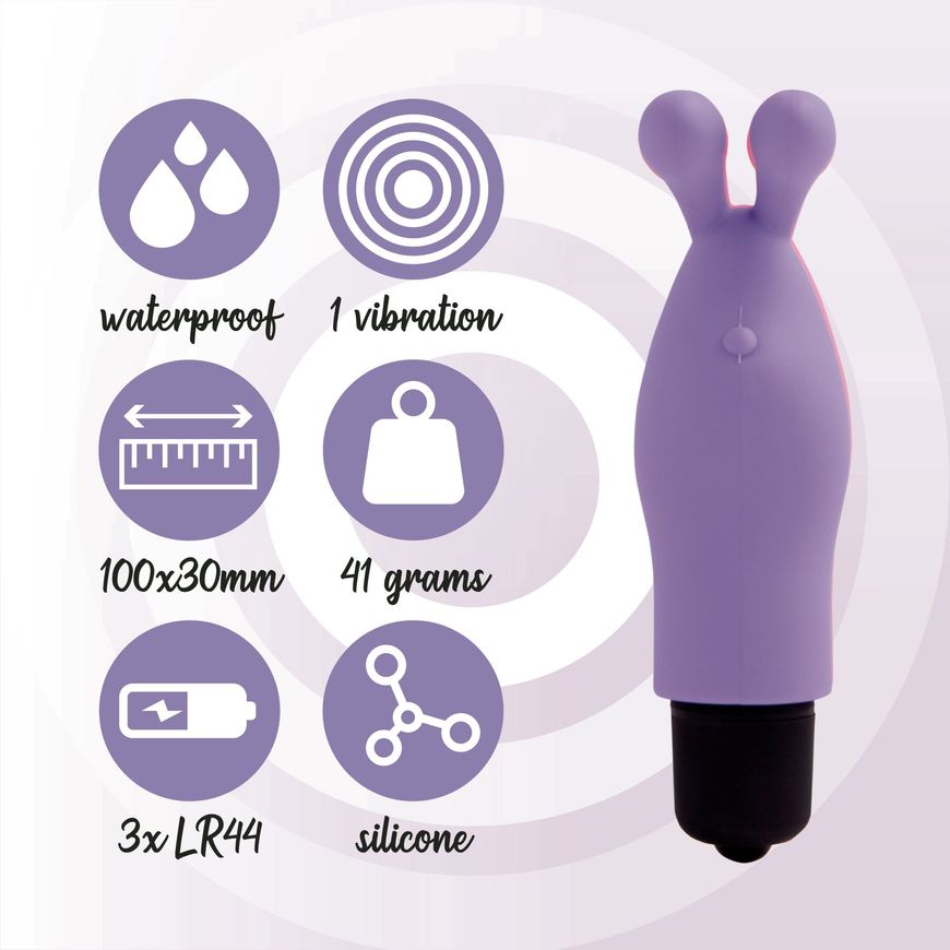 Вібратор на палець FeelzToys Magic Finger Vibrator Purple