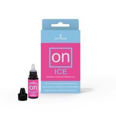 Возбуждающе капли для клитора Sensuva - ON Arousal Oil for Her Ice (5 мл) охлаждающие, до 30 минут