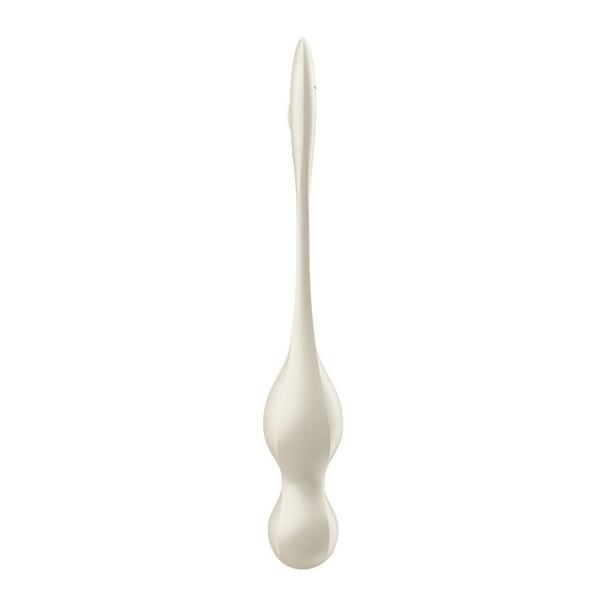 Вагінальні смарт-кульки з вібрацією Satisfyer Love Birds 1 Connect App White, 78 г