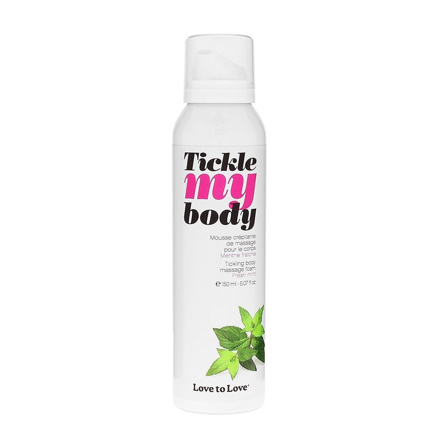 Масажна піна Love To Love TICKLE MY BODY Fresh Mint (150 мл) зволожуюча