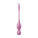 Вагінальні смарт-кульки з вібрацією Satisfyer Love Birds 1 Connect App Pink, 78 г