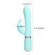 Розкішний кролик з ротацією та вібрацією Pillow Talk Lively Teal, кристал Сваровскі, Бірюзовий