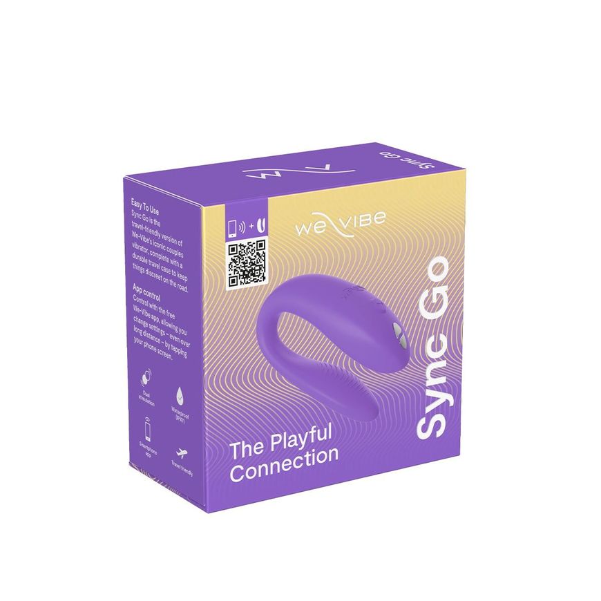 Смарт-вібратор для пар We-Vibe Sync GO Light Purple