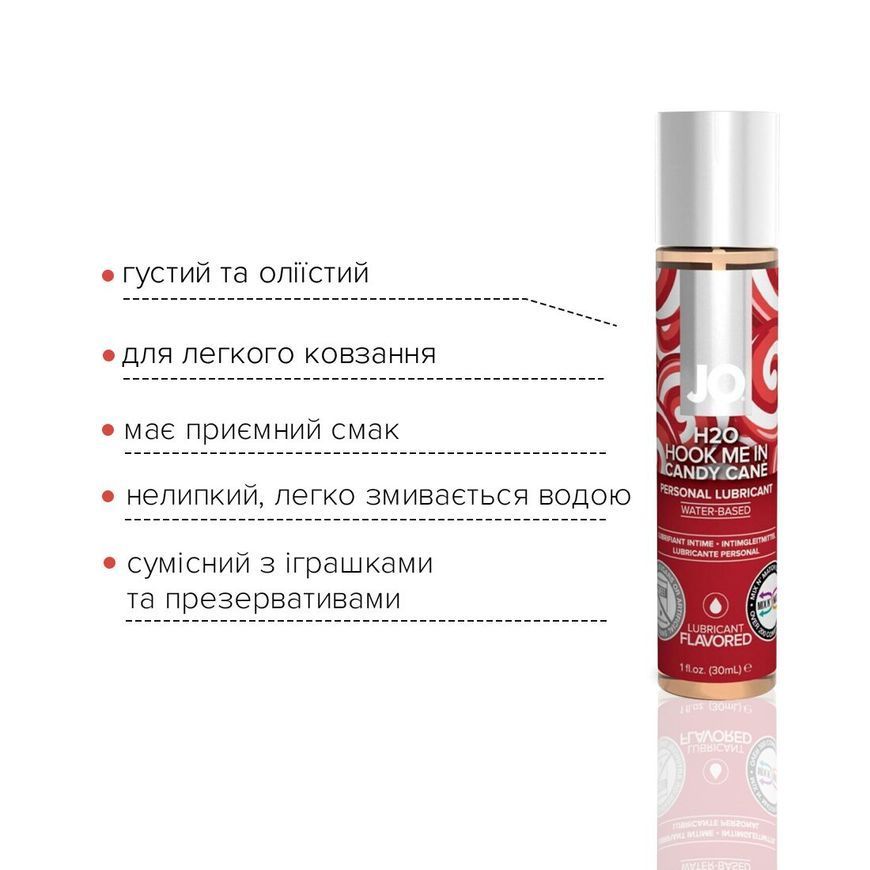 Лубрикант на водній основі System JO Candy Cane (30 мл)