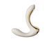 Вібратор-пульсатор з вакуумною насадкою Zalo &ndash; Talis G-Spot PulseWave Vibrator Ivory White
