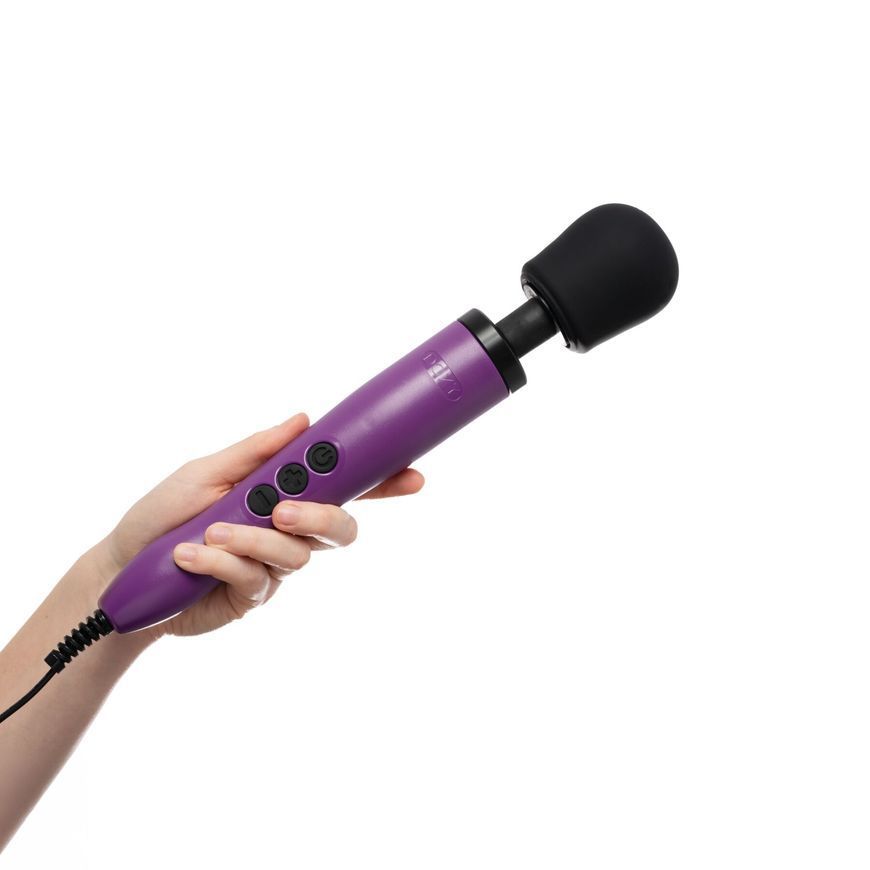 Вібромасажер DOXY Original Purple, дуже потужний, живлення 220В