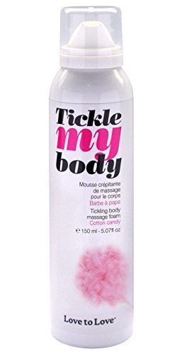 Масажна піна Love To Love TICKLE MY BODY Cotton candy (150 мл) зволожуюча