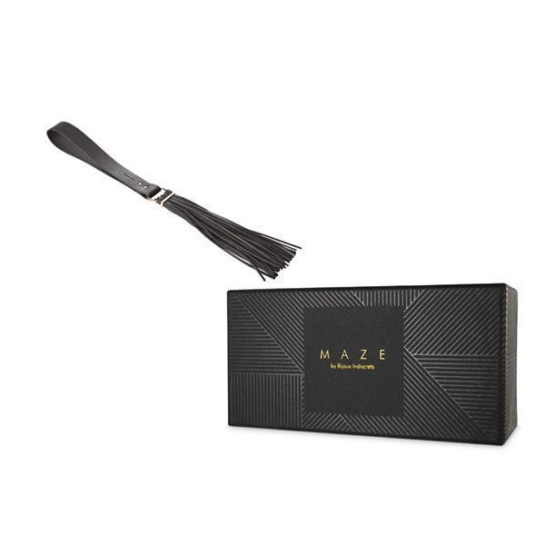 Флогер Bijoux Indiscrets MAZE &mdash; Tassel Flogger Black