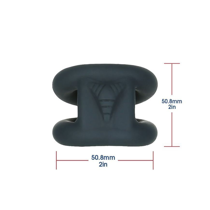 Подвійне ерекційне кільце LUX Active &ndash; Tug &ndash; Versatile Silicone Cock Ring