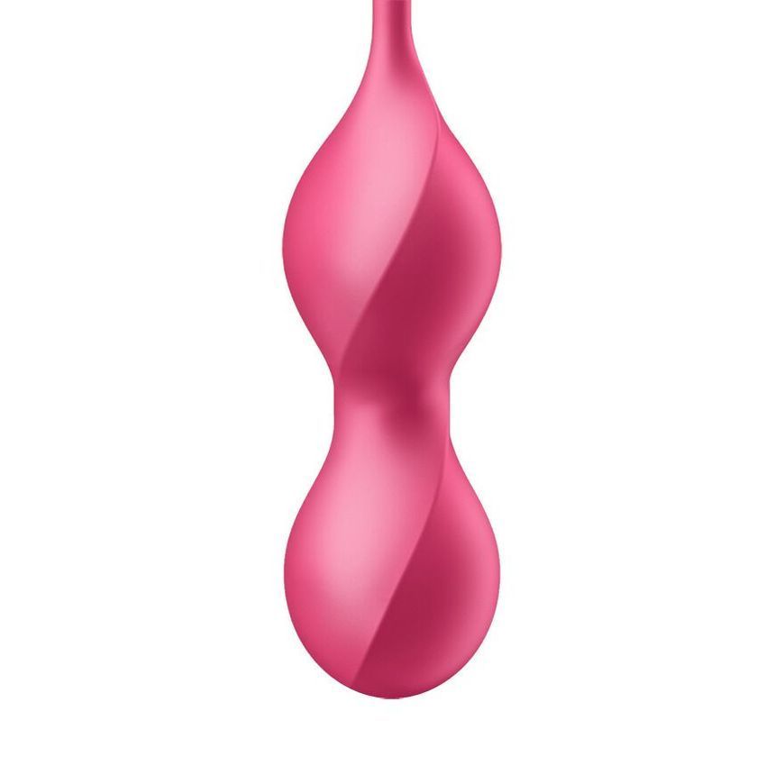 Вагінальні смарт-кульки з вібрацією Satisfyer Love Birds 2 Connect App Red, 86 г, пульт ДК