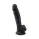 Фалоімітатор SilexD Johnny Black (MODEL 1 size 7in), двошаровий, силікон + Silexpan, діаметр 3,8см