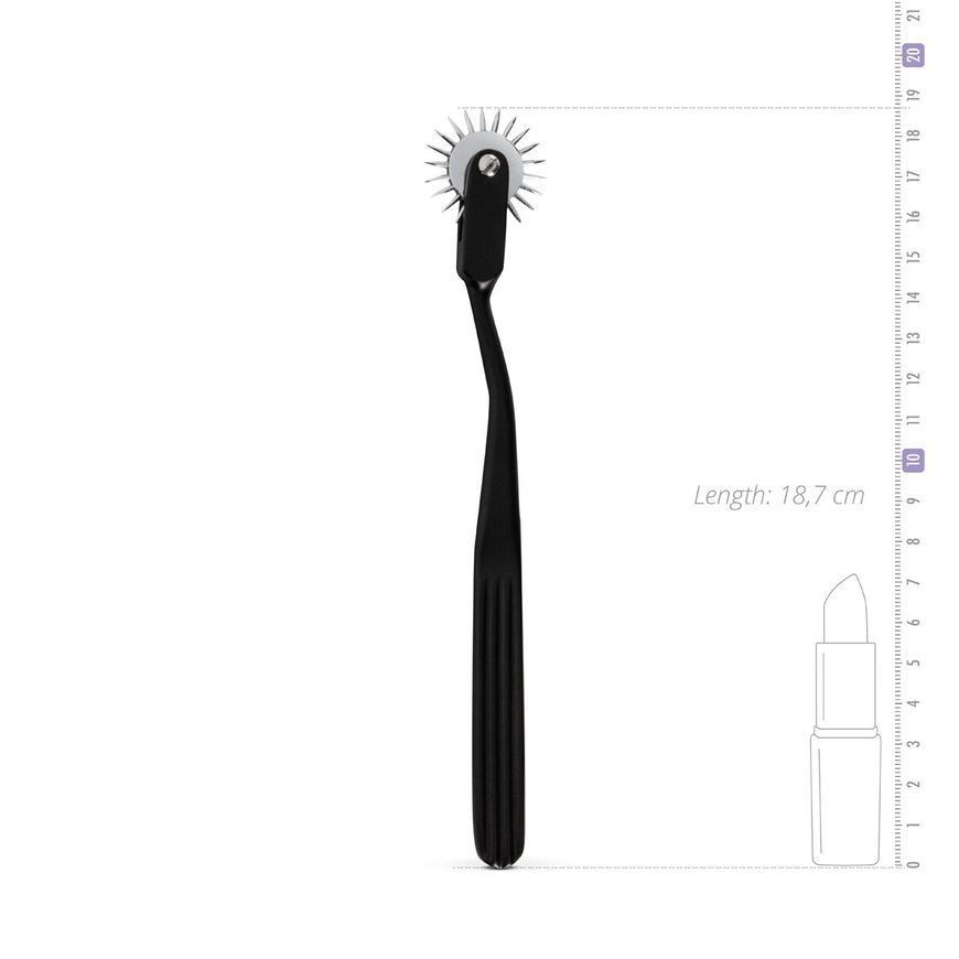 Колесо Вартенберга голчасте Sinner Gear Unbendable &ndash; Pinwheel 1-Wheel Black