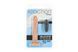 Фалоімітатор ADDICTION Tino 5.25&Prime; Silicone Dildo, присоска, діаметр 1,9 см, віброкуля в подарунок, Тілесний